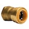 Quickfitting 3/4in Push-to-Connect x 3/4in Push-to-Connect Brass Water Heaterinstallation Connection Kit LF728KR - alternate 1